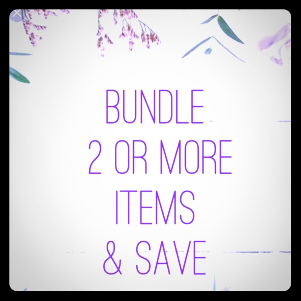 ➡️Bundle Items And Save! ⬅️ 💲💲💲